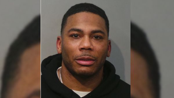 Nelly in a mugshot after being arrested for possession of ecstasy pills and no proof of insurance. (Courtesy: Maryland Heights Police Dept.)