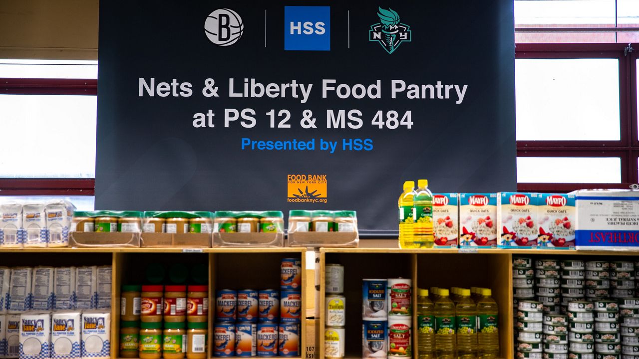 Nets Liberty food pantry