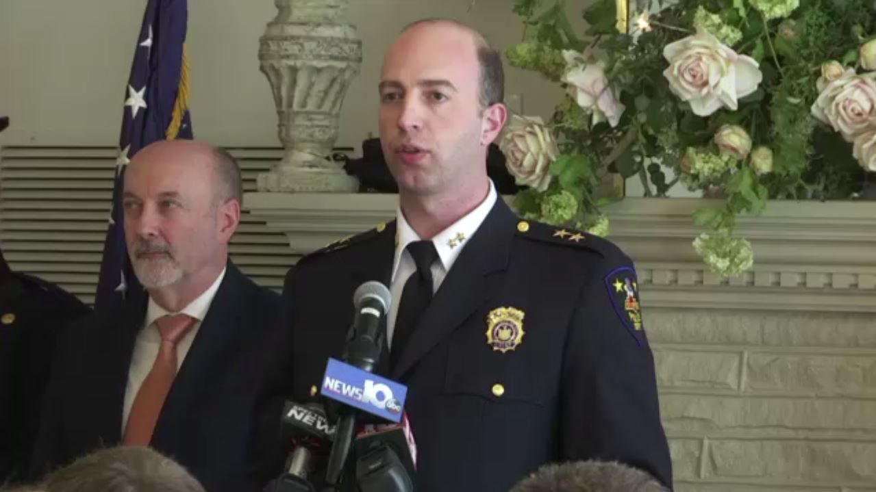 Brian Owens sworn in as new Troy police chief