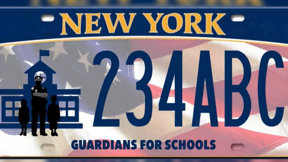 Senator Tedisco New York State license plate