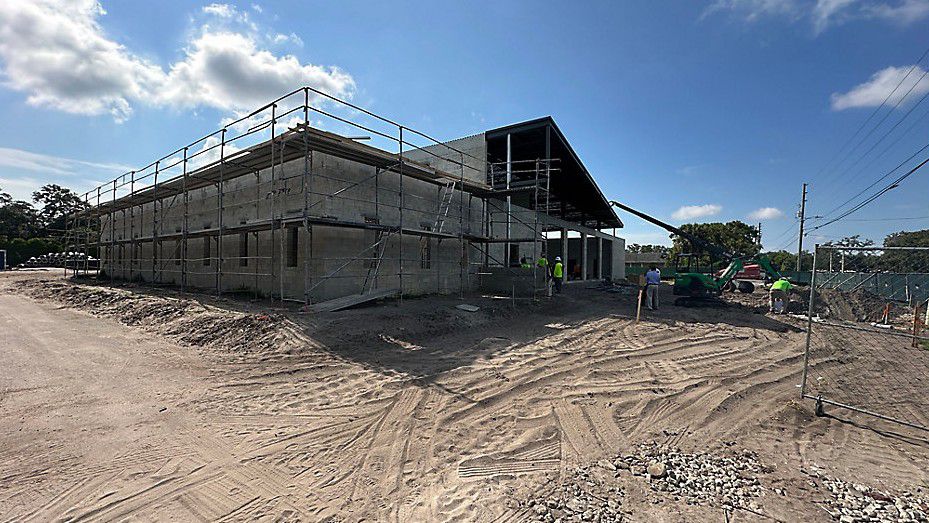 New fire station under construction in Clearwater