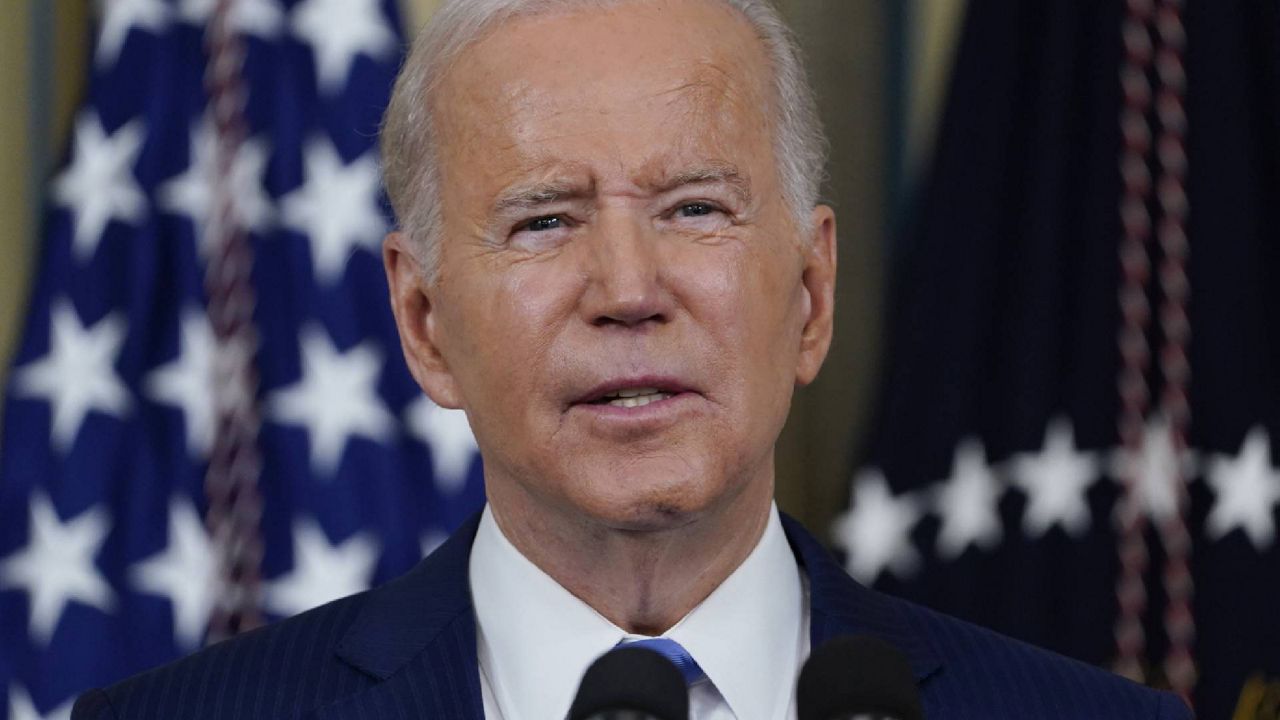 President Joe Biden speaks in the State Dining Room of the White House in Washington, Wednesday, Nov. 9, 2022. (AP Photo/Susan Walsh)