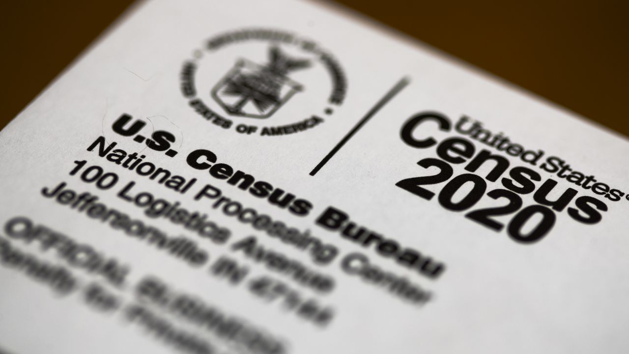 FILE photo of the 2020 U.S. census questionnaire. Thursday, Oct. 15 is the final day to complete the census. (via Associated Press)