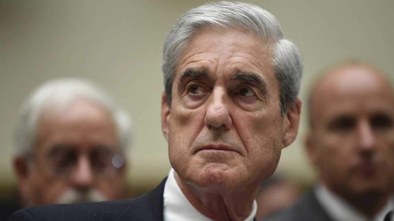 FILE - In this July 24, 2019, file photo former special counsel Robert Mueller testifies on Capitol Hill in Washington before the House Judiciary Committee. (AP Photo/Susan Walsh, File)