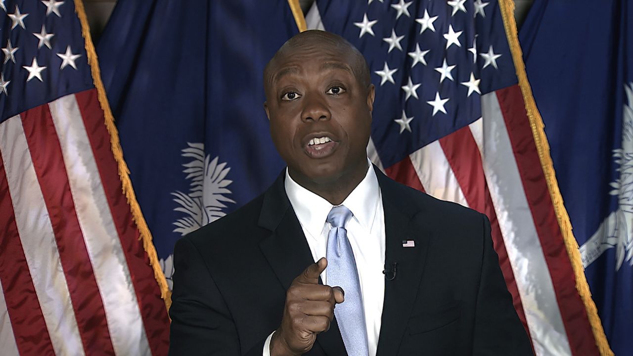 SC Sen. Tim Scott slams Biden for partisan policies in response to address