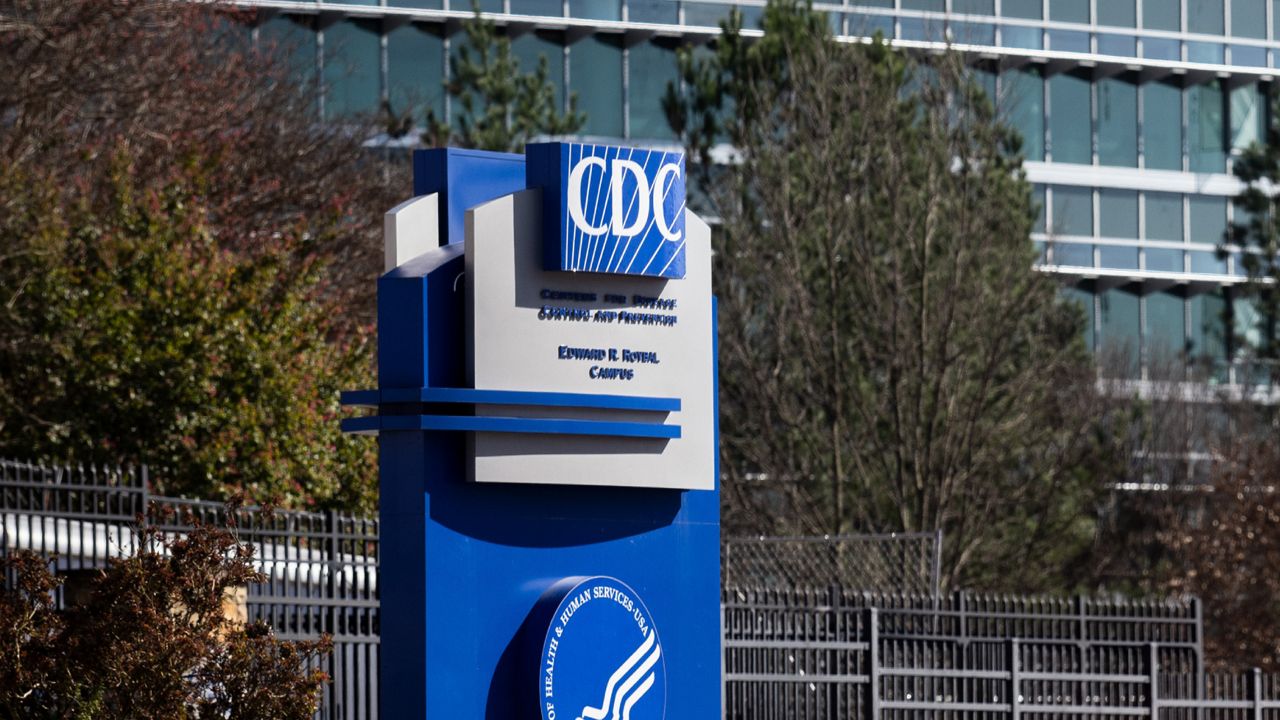 FILE - This March 6, 2020, file photo, shows the headquarters for Centers for Disease Control and Prevention in Atlanta. (AP Photo/ Ron Harris, File)