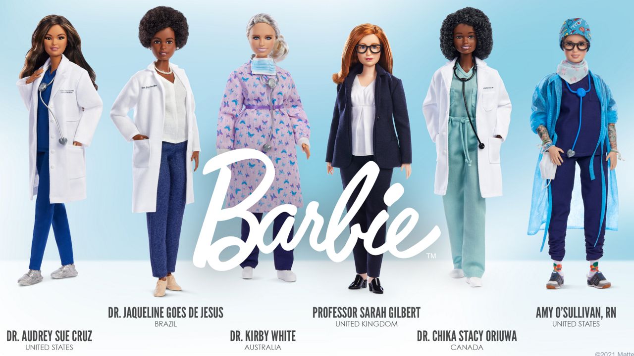 Non essential worker online barbie doll