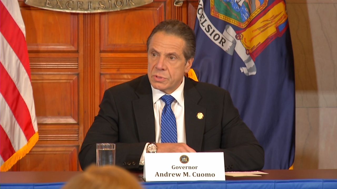 Cuomo during Press Conference