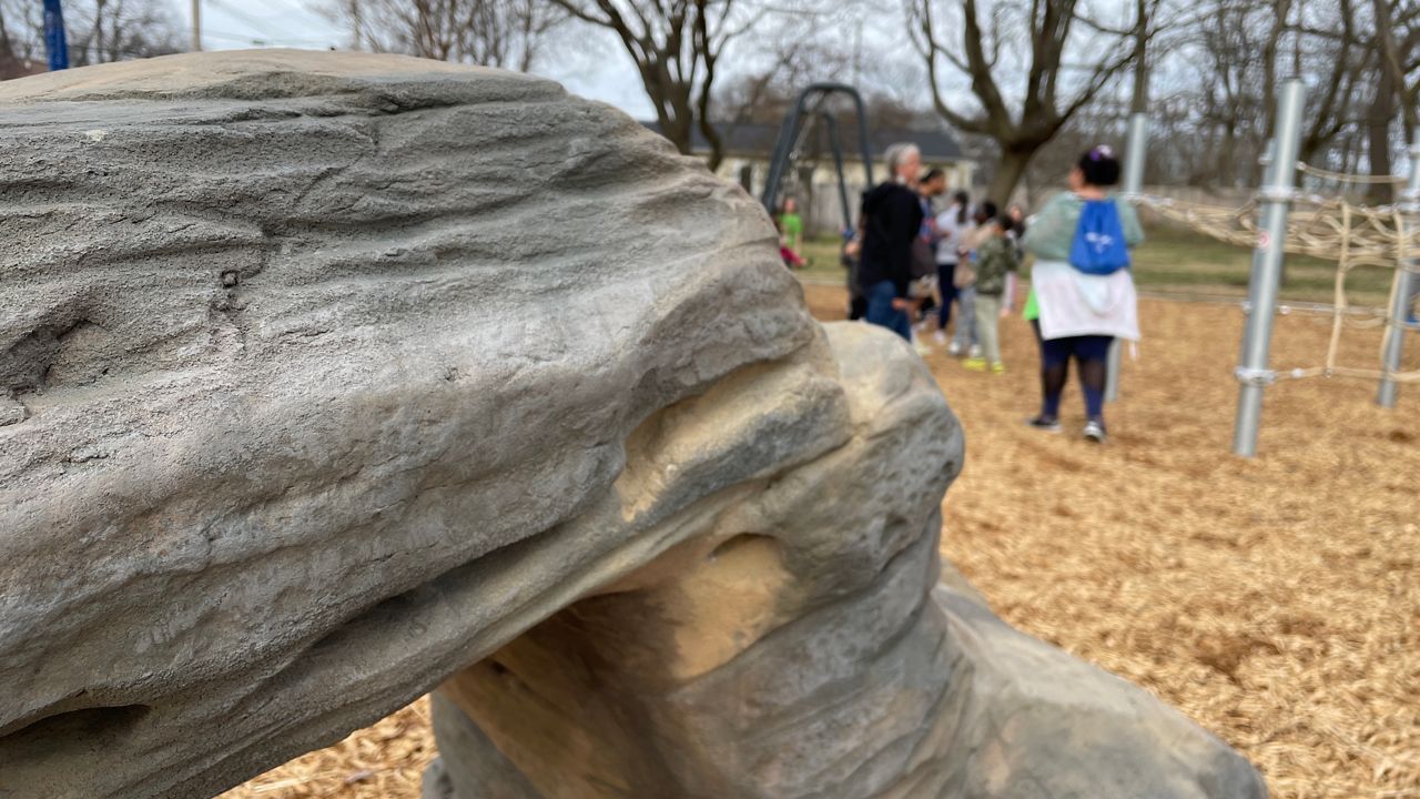 Lexington unveils first boulderinspired park