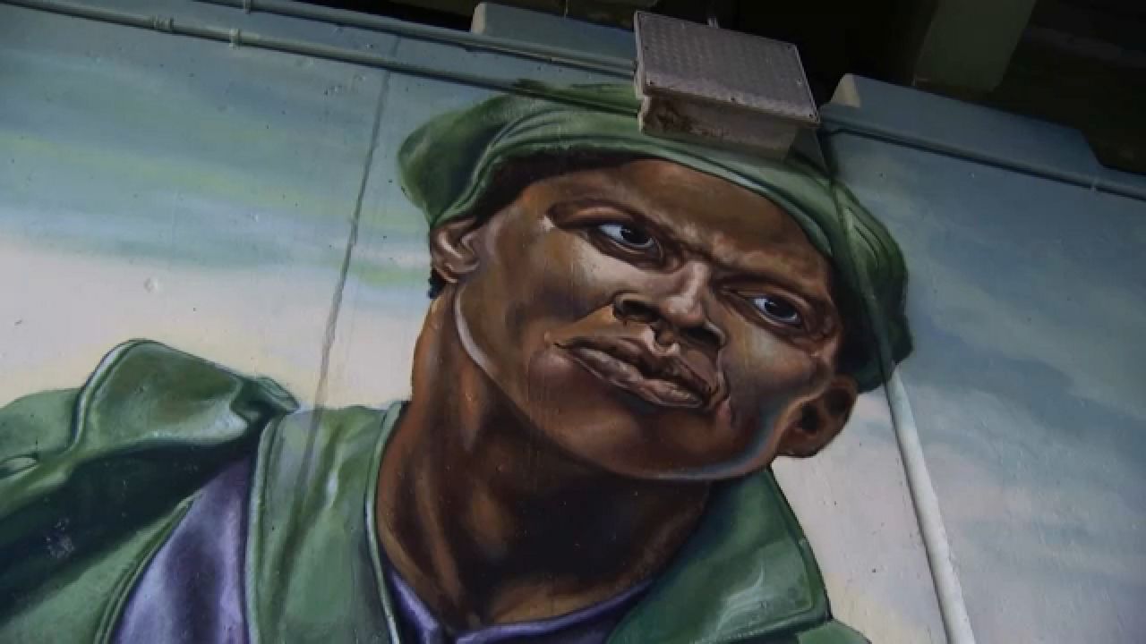 tubman mural