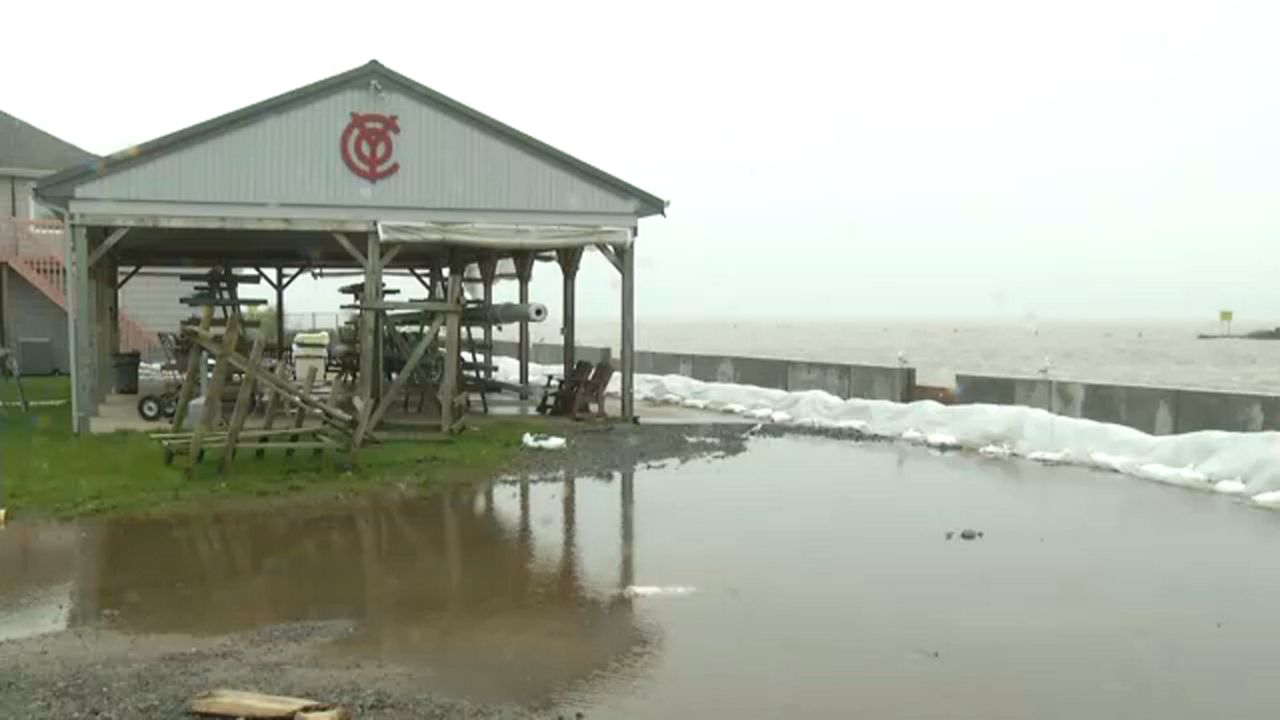 Olcott Harbor breakwater project aims to reduce flooding