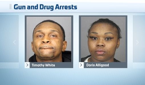 Police: Two Arrested On Gun And Drug Charges