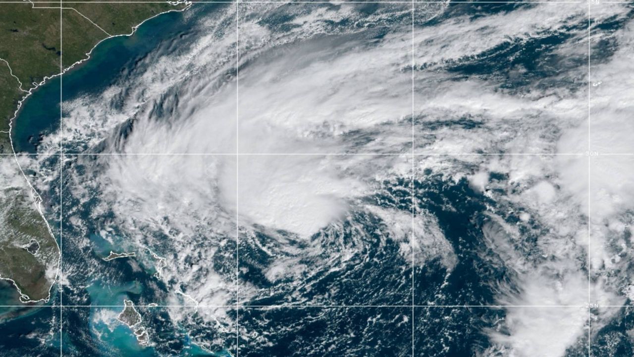 An image of Hurricane Nicole before it made landfall in Central Florida in 2022. (File image)