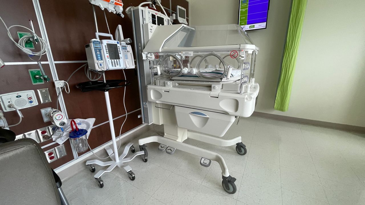 This is the new Baptist Health mother and baby service center in Lexington, Kentucky. (Spectrum News 1/Sabriel Metcalf) 