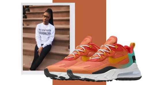 Asha Boston was one of 28 New Yorkers to design their own version of the Nike Air Max.