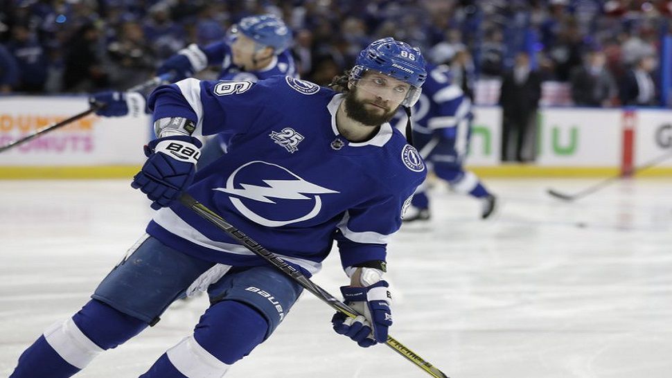 Leading scorer Nikita Kucherov signed an eight-year, $76 million contract extension in July.