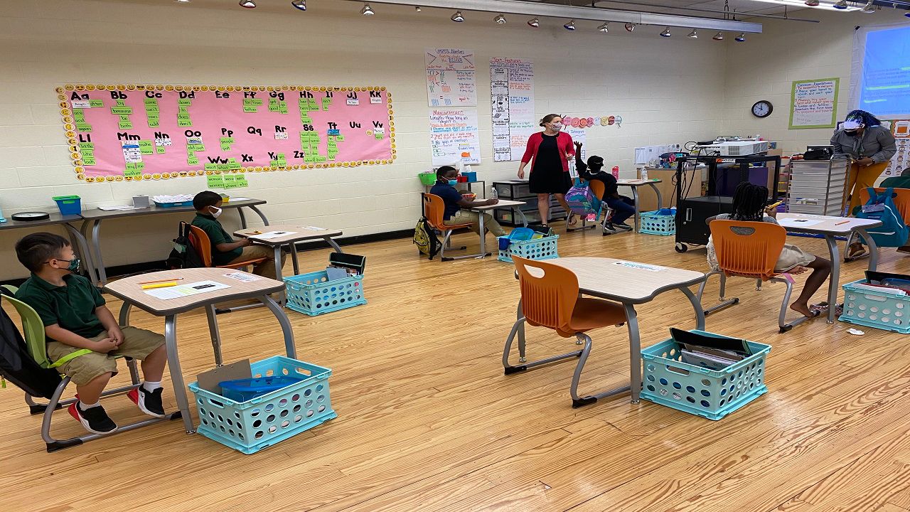 Elementary school opens during Coronavirus Pandemic