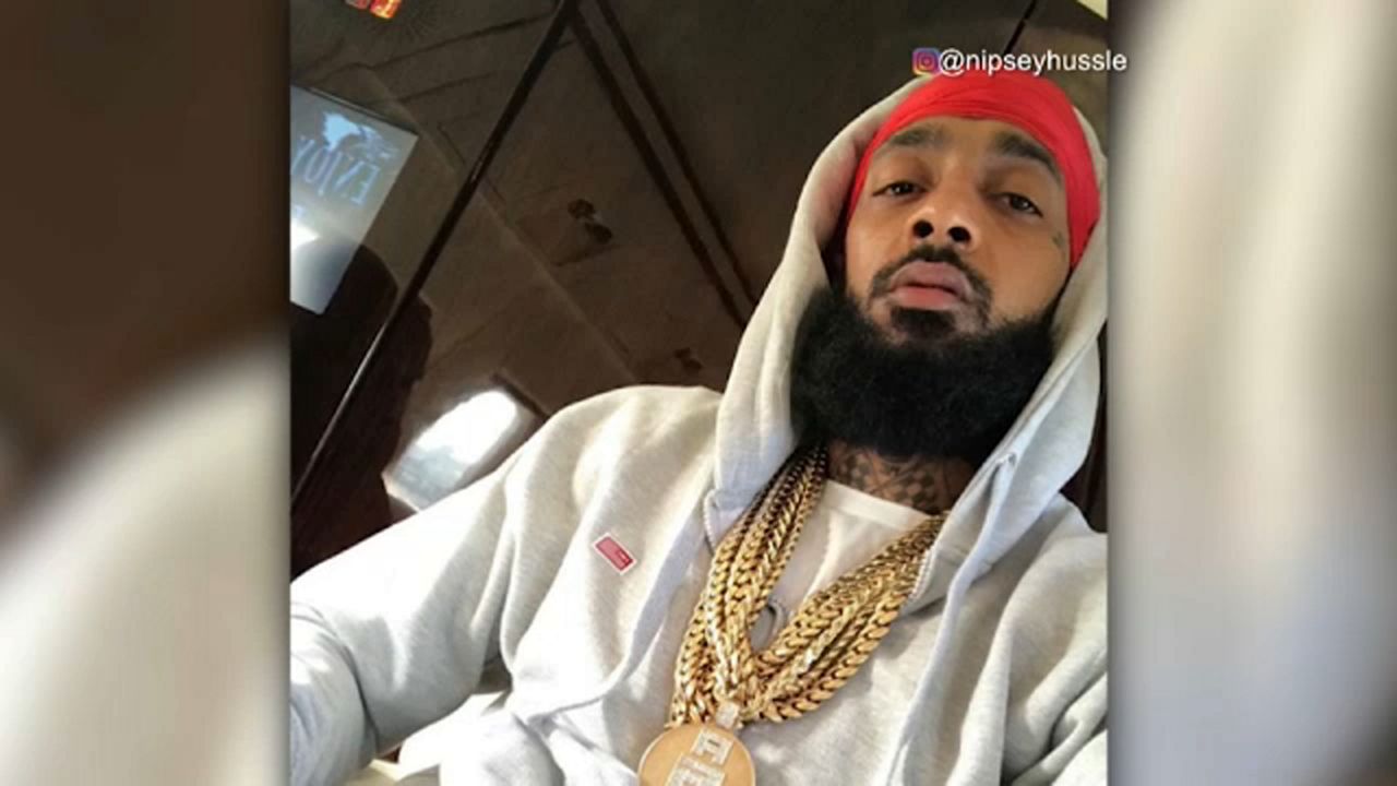 Rapper Nipsey Hussle