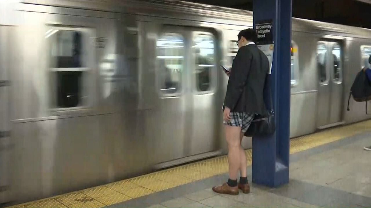 No Pants Subway Ride 2020