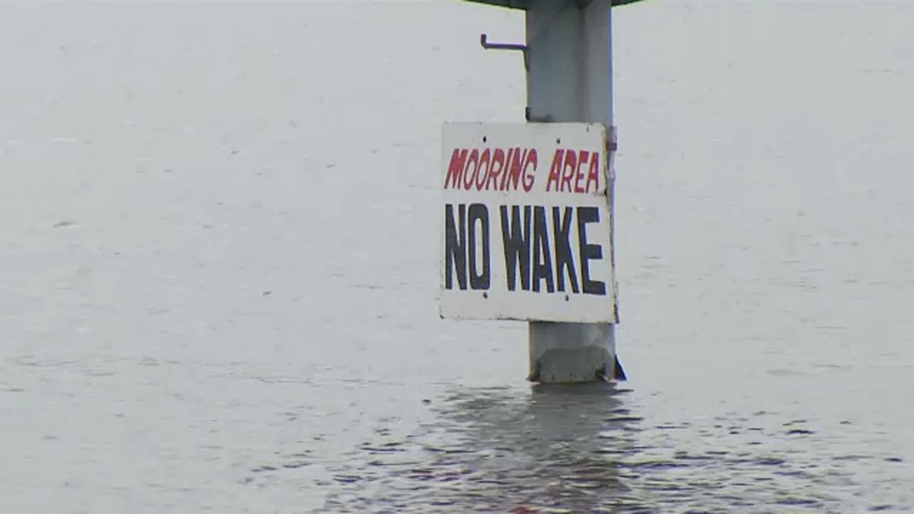 No Wake Zones Remain in Place on High Waters