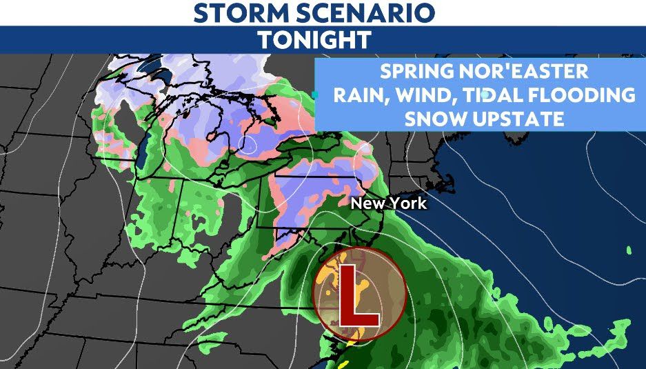 Be ready for heavy rain, damaging wind and coastal flooding