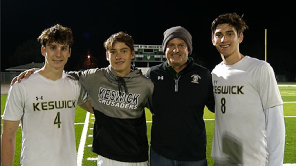 Josh, Jon and Kyle Nordaas have been playing soccer since they were six years old.