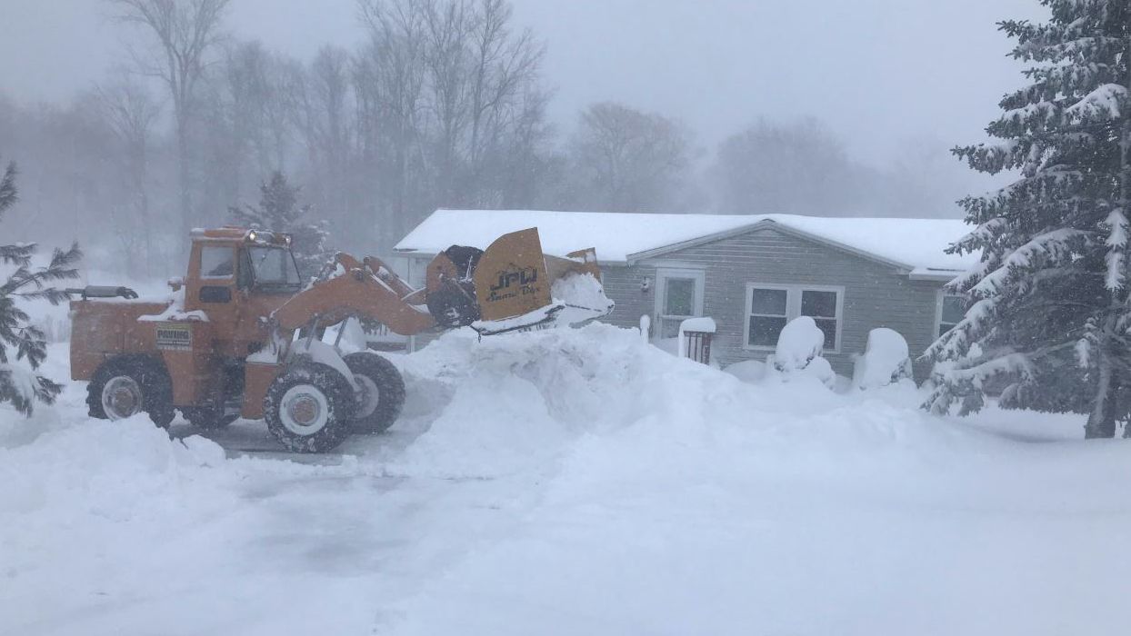 Lake Effect Snow Wallops Parts of the North Country