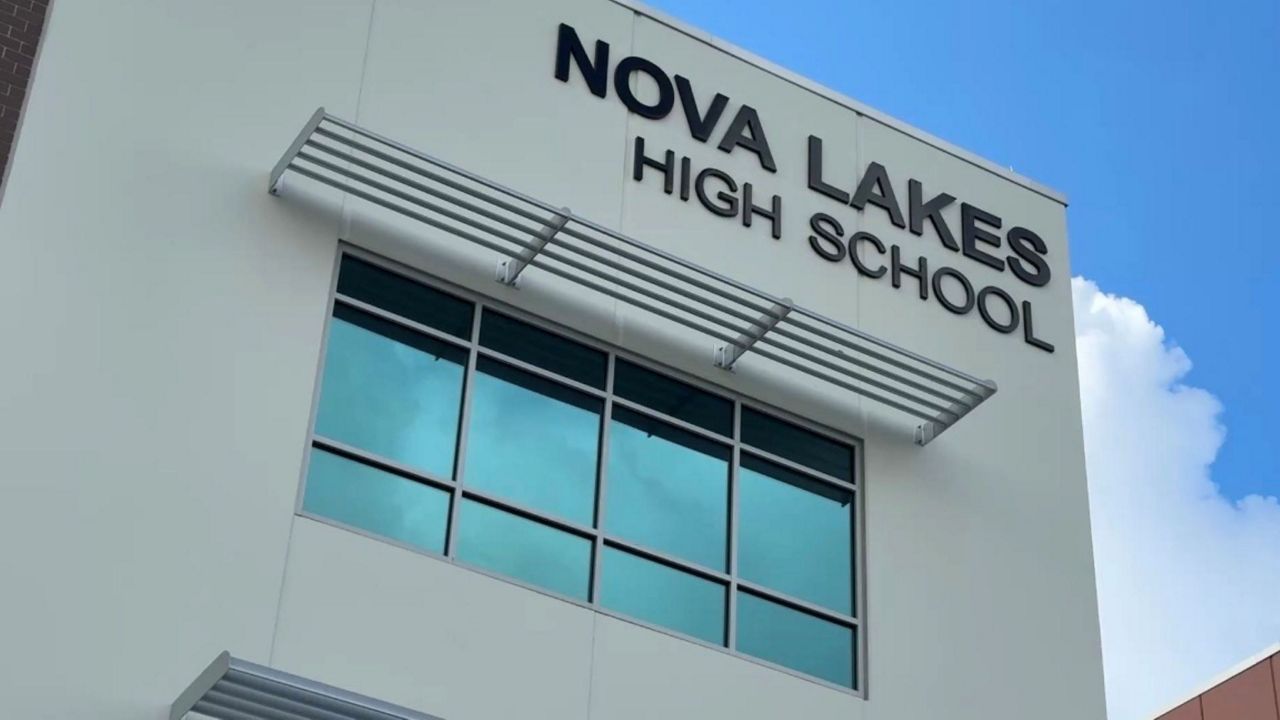Nova Lakes High School opens for classes