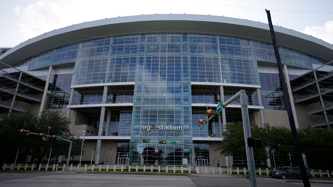 NRG Stadium is shown Tuesday, June 14, 2022, in Houston. (AP Photo/David J. Phillip)