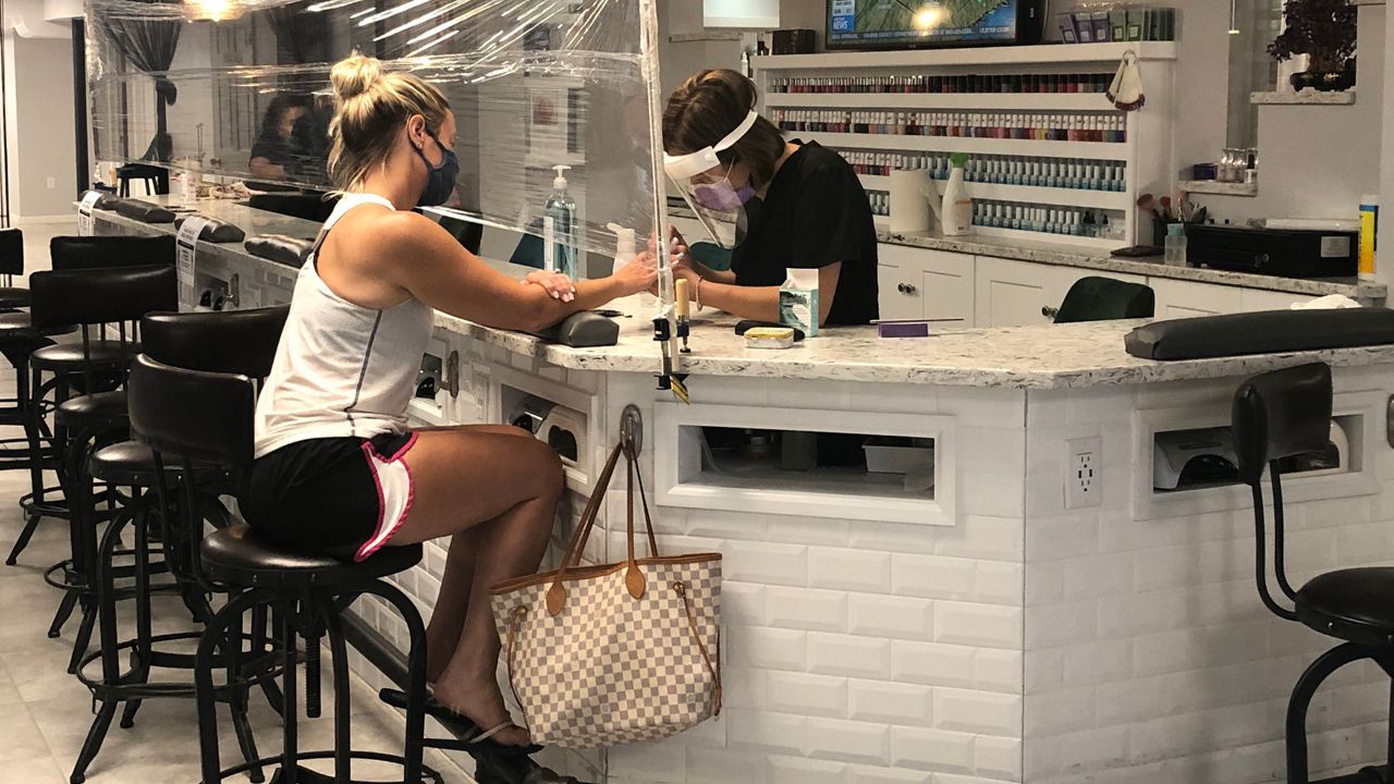 Nail Salons Reopen in Phase 3 With Precautions