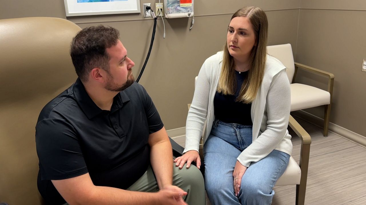 Brain tumor battle leads to marriage, parenthood and way to help others