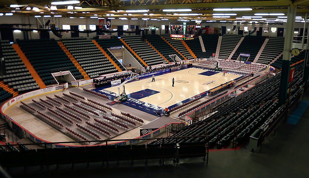 High school basketball and hockey arenas across New York state will remain quiet for awhile after the NYSPHSAA delayed the start date to January 4 on Tuesday. (AP Photo)