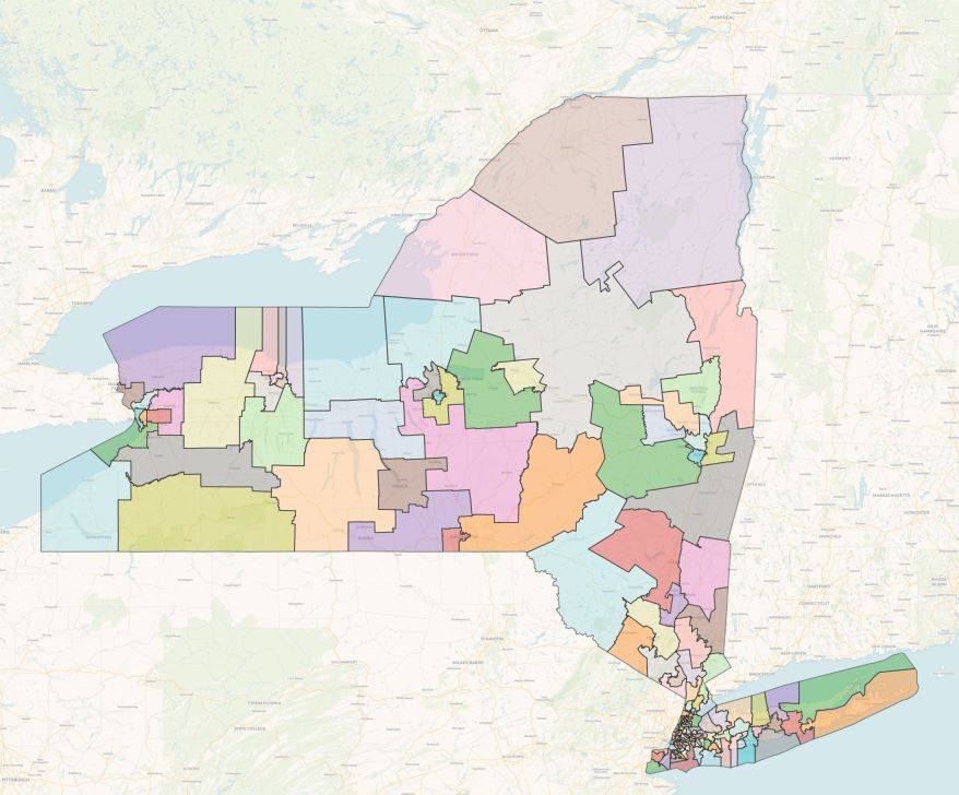 New York State Assembly District Map 2024 Calendar - Iris Renell