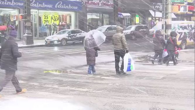 Light snow in the forecast for NYC this weekend