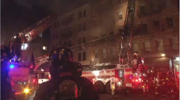 More Than 150 Firefighters Beat Back 4-Alarm Blaze in Upper West Side ...