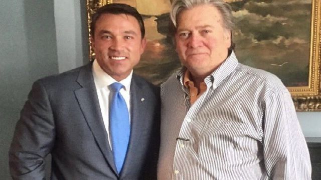 After President Trump slammed Steve Bannon earlier Wednesday, former Congressman Michael Grimm followed suit.