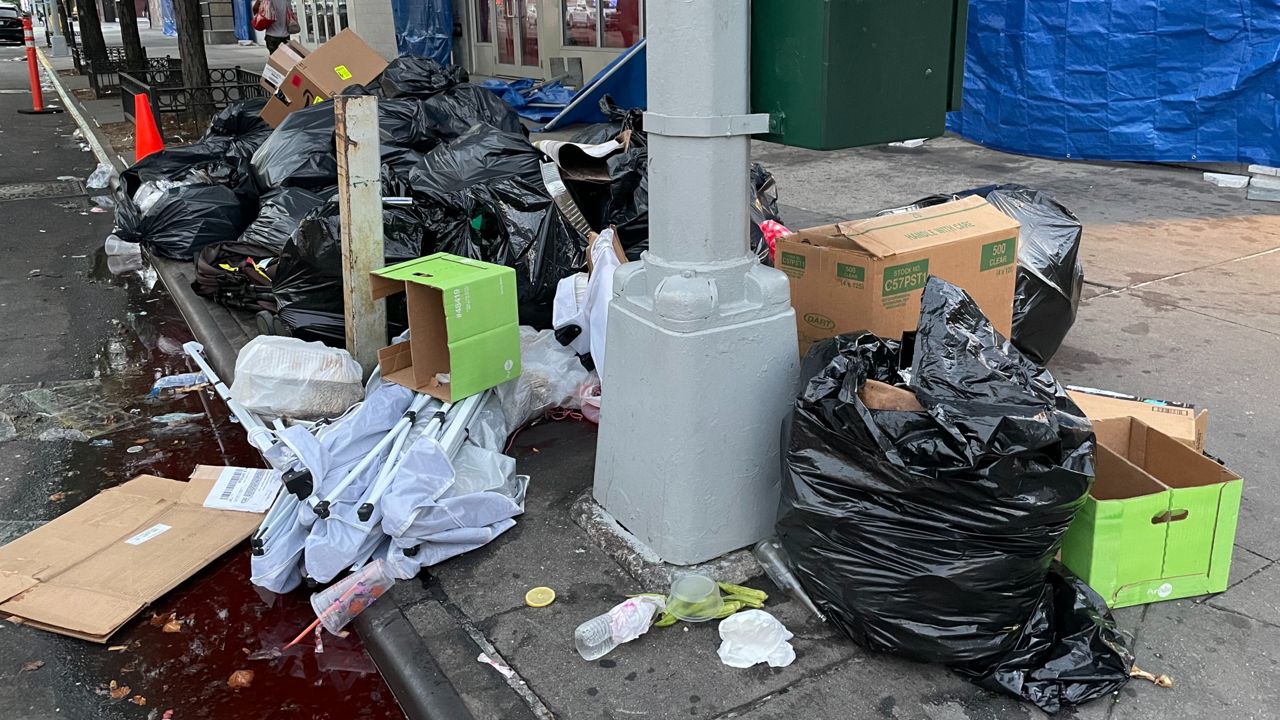 Will New York get rid of trash bags on sidewalks?