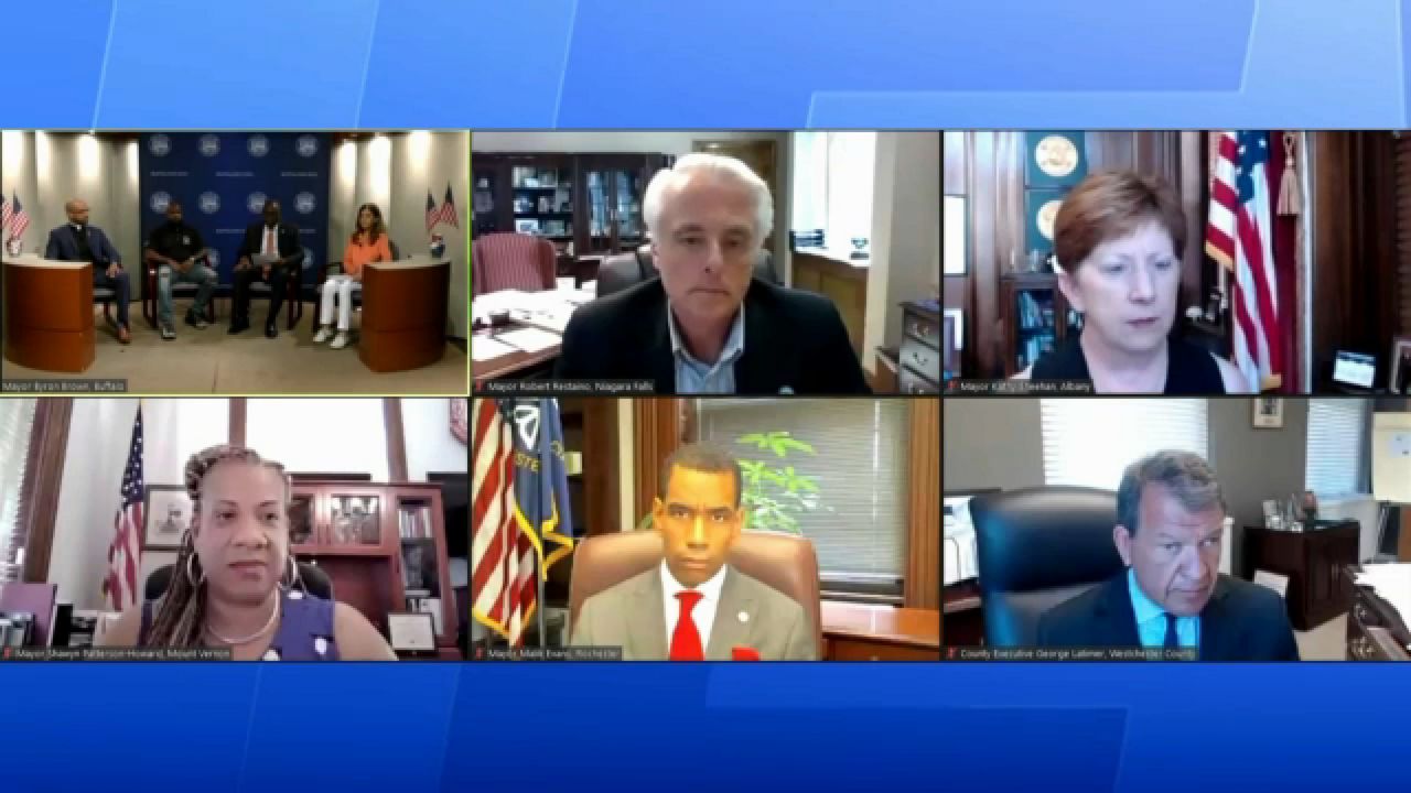 New York mayors meet virtually to end gun violence