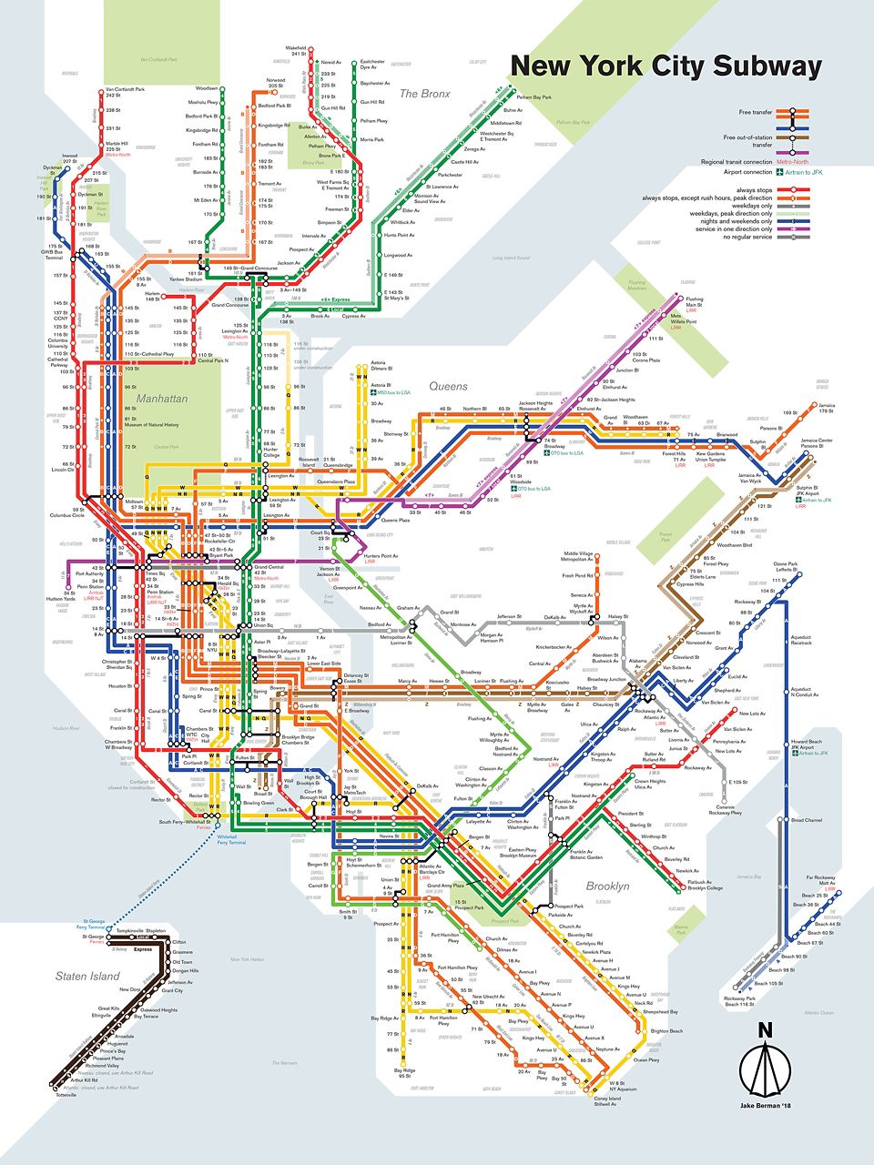 Man Who Created His Own Subway Map Has Dispute With Mta