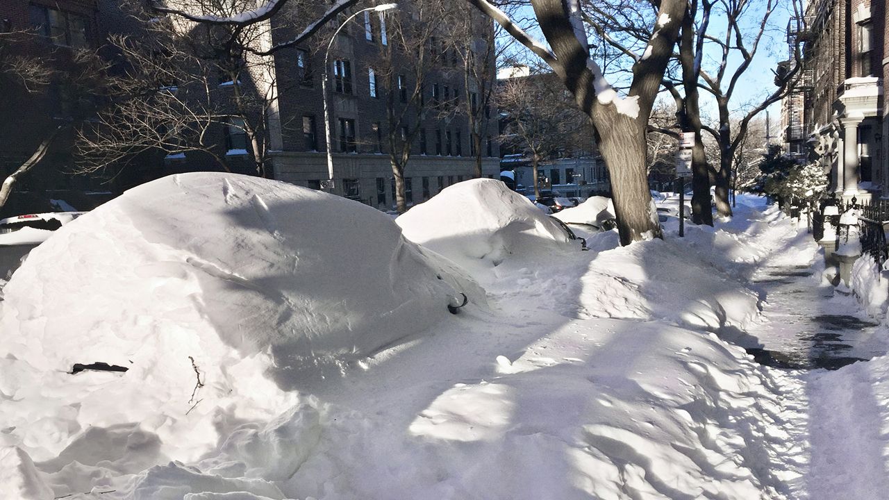 January has brought our biggest snowfalls in NYC