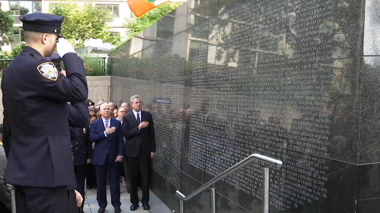 NYPD Adds 43 Names to Police Memorial Wall