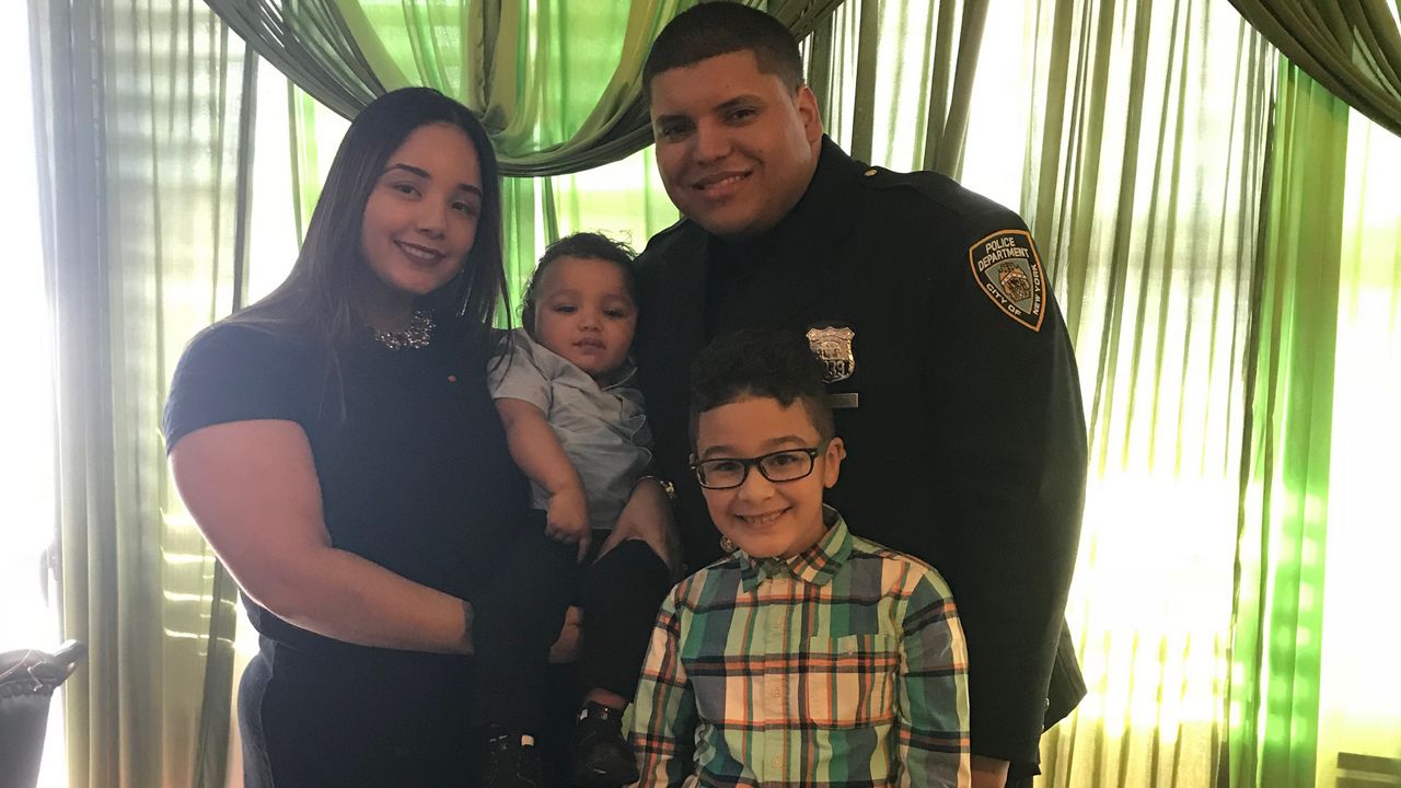 NYPD saves child from choking