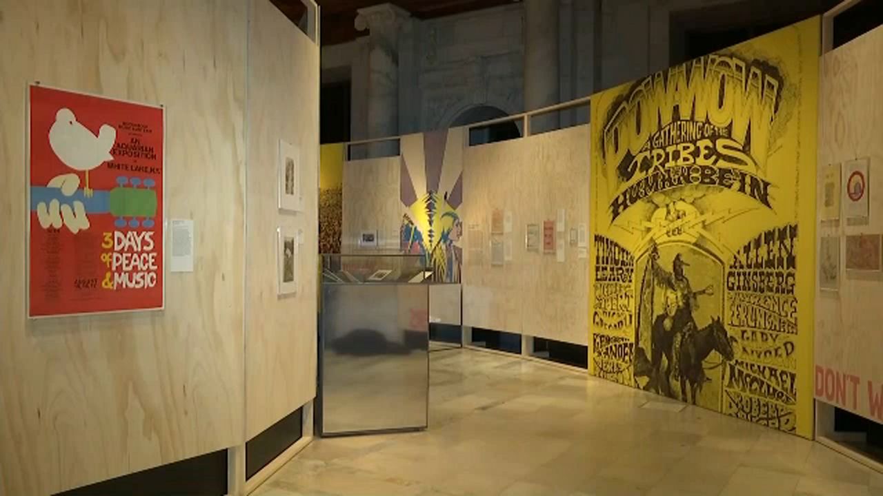 Library exhibit celebrates the culture of the '60s