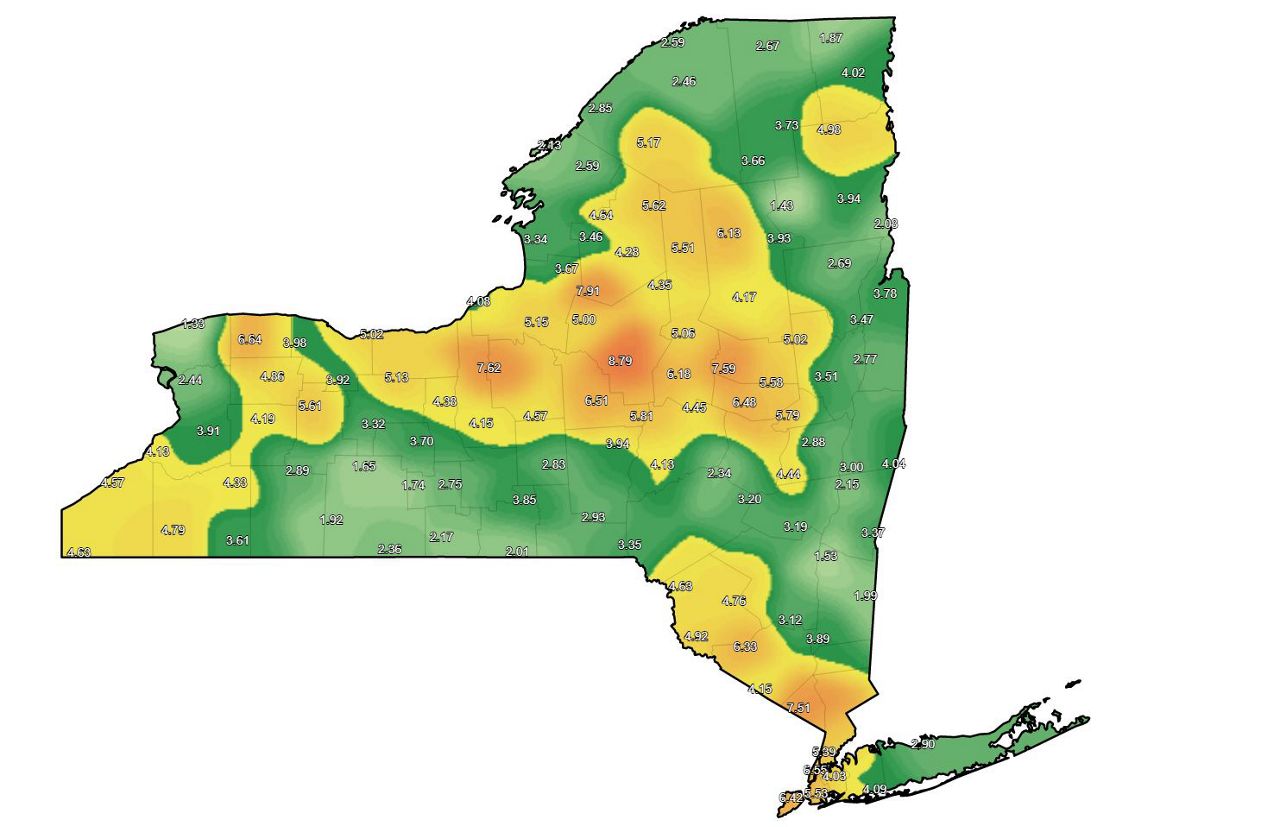 Above Average July Rainfall