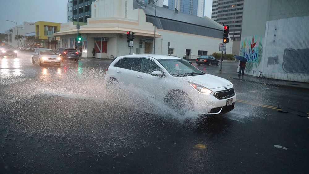 Heavy rainfall could cause flash flooding this week