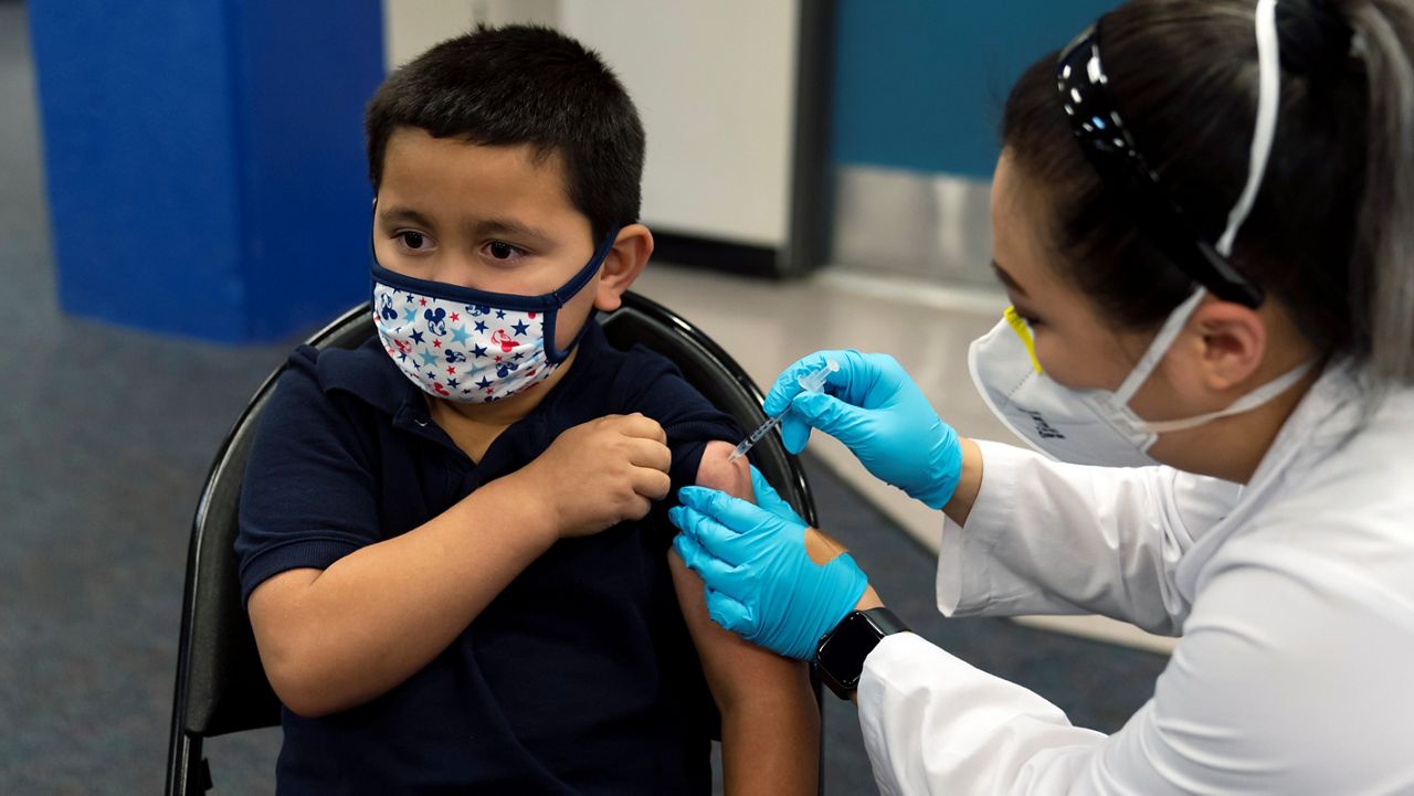 Children 5-11 could start getting vaccinated for COVID-19 Nov. 2. (File photo)