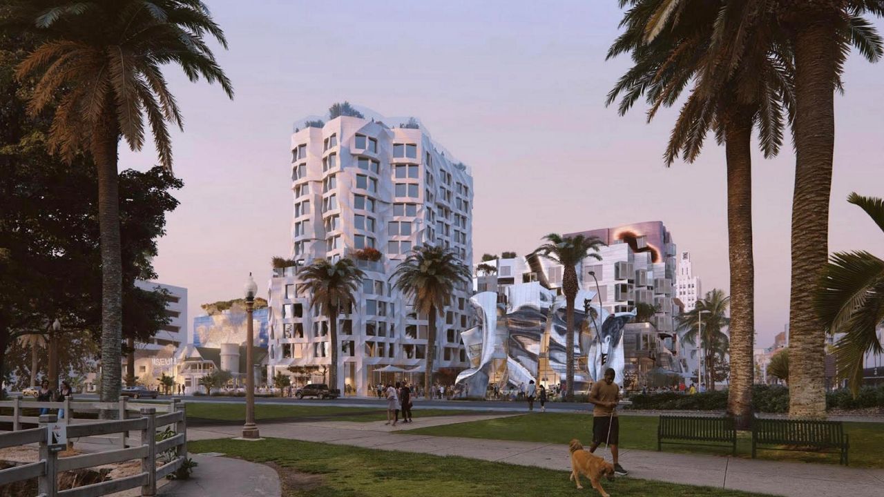 Frank Gehry Worthe Real Estate Group Ocean Avenue Project