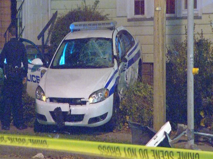 Police: Drunk Driver Hits Patrol Car, Injures 2 RPD Officers