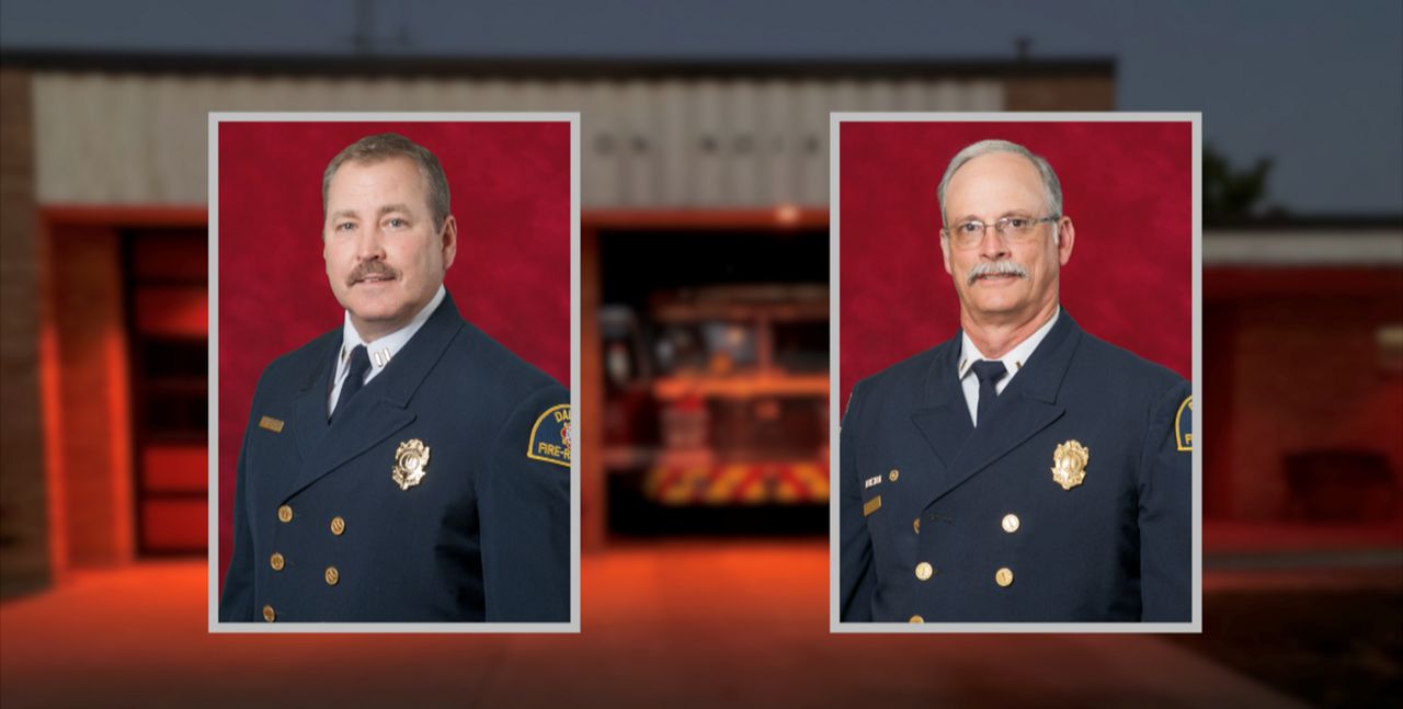 Fallen firefighters honored as part of the National Fallen Firefighters Memorial Weekend (photo credit: Dallas Fire-Rescue)