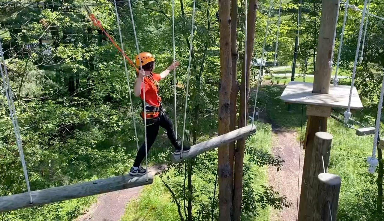 Ropes course gives a chance at an outdoor adventure